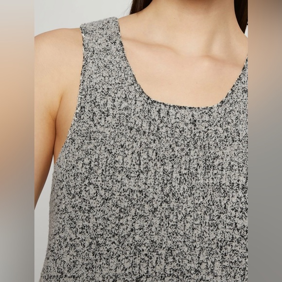 Proenza Schouler Melange Boucle Knit Tank size M grey black white BNWT - Picture 3 of 8